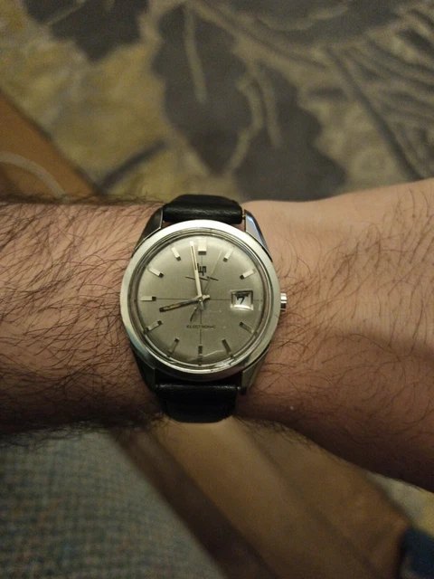 Cadran De Montre LIP électrique Gris - Occasion, Pièce De Collection Ou Remplacement