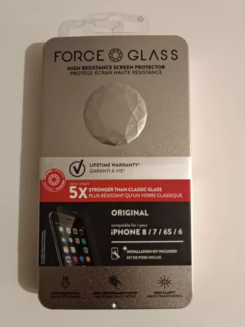 Protège-écran en verre trempé Force Glass (Original)