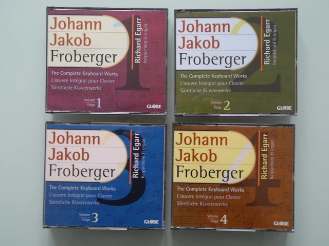 JOHANN JAKOB FROBERGER The Complete Keyboard Works Volume 1 4 EUR