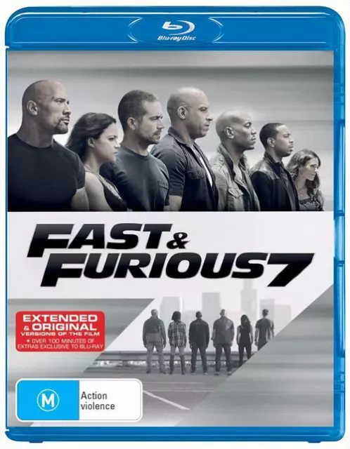 FAST & FURIOUS 7 (Blu-ray, 2015) $0.99 - PicClick AU
