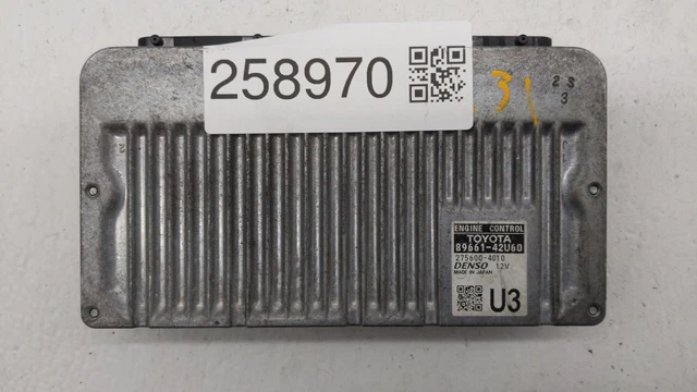 2015 2015 TOYOTA RAV4 Engine Computer Ecu Pcm Ecm Pcu Oem WEW6B 48 77 