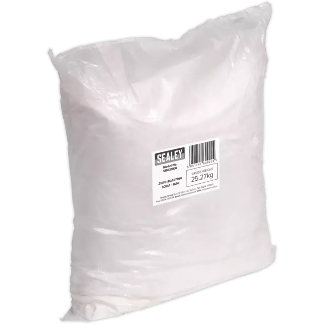 Sealey Soda Blasting Bag 25kg