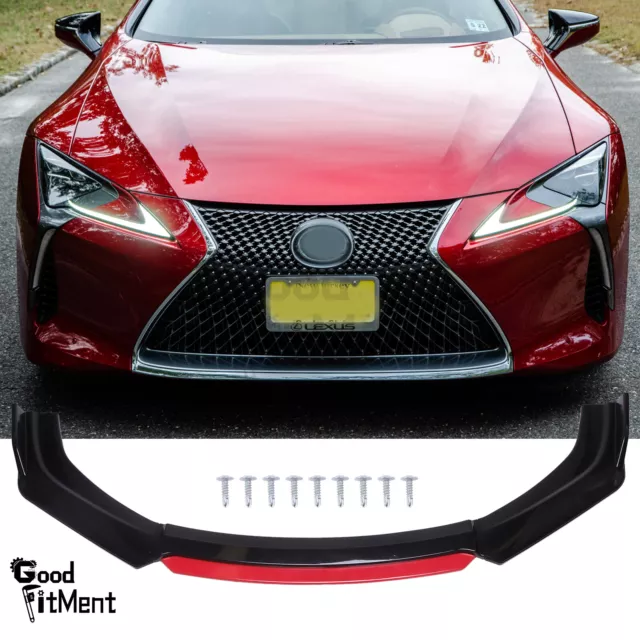 Car Front Bumper Lip Spoiler Splitter For LEXUS IS200T IS250 2006-2008 IS350 F