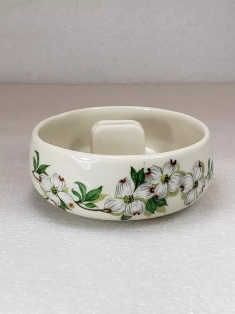 Vintage Syracuse China Dogwood Ashtray Roanoke Hotel VA Norfolk & Western RR