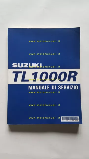 Suzuki TL 1000 R 1998 manuale officina ITALIANO originale