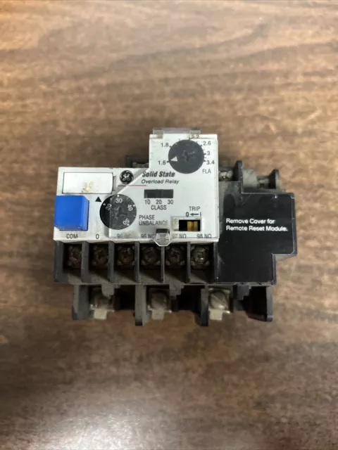 General Electric Solid State Overload Relay | CR324CXES |