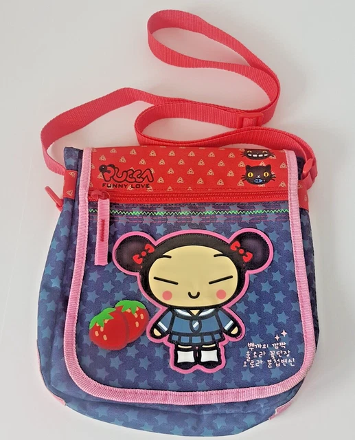 PUCCA ANIME Handbag Purse Bag Funny Love ChildYouth Colorful Vooz Adjustable Str
