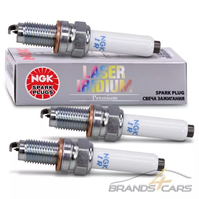 3x NGK ZÜNDKERZE FÜR AUDI A1 A3 Q2 SEAT LEON SKODA VW GOLF 7 POLO 1.0 TSI TFSI