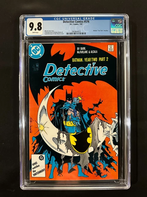 Detective Comics #576 CGC 9.8 (1987) - Batman "Year Two" - Todd McFarlane