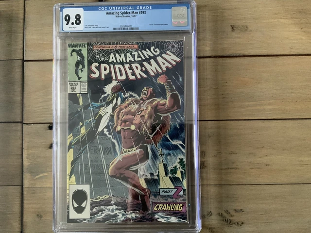 Amazing Spider-Man #293 (1987) Key Mike Zeck Kraven's Last Hunt CGC 9.8 DW120