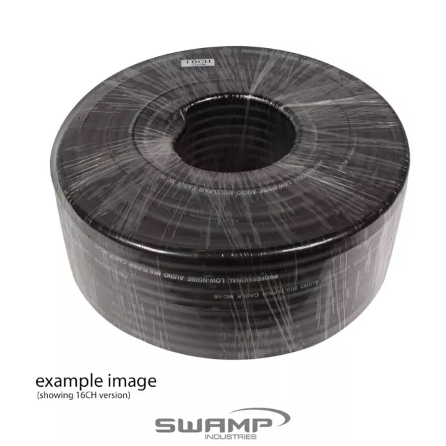 SWAMP 32-way Twin Conductor Multicore Cable 50m Roll Studio Loom Stage Connect