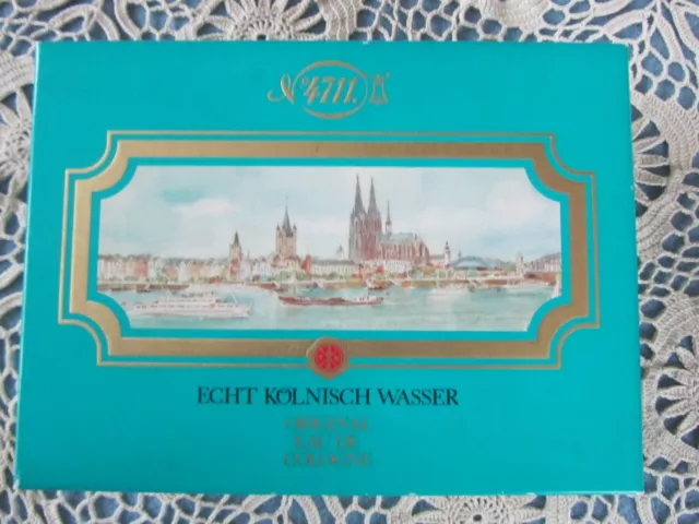 Original 4711 Echt Kölnisch Wasser "Eau De Cologne" Geschenkpackung Nr. 912 OVP