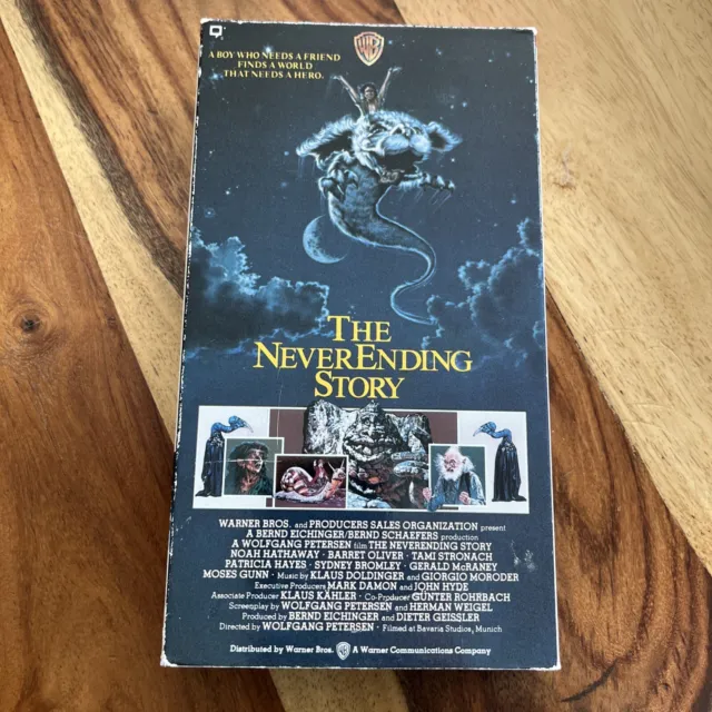 THE NEVERENDING STORY (VHS, 1986) Noah Hathaway, Barret Oliver $7.99 ...