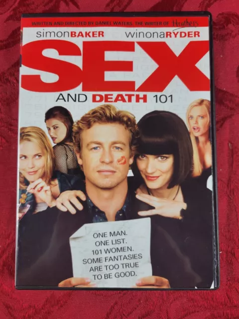 SEX & DEATH 101 (2007) Simon Baker, Winona Ryder $7.99 - PicClick