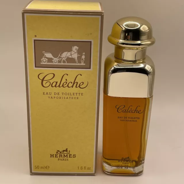 Classic CALECHE HERMES 1.6oz / 50 ml Eau De Toilette Spray Vintage - NEW IN BOX