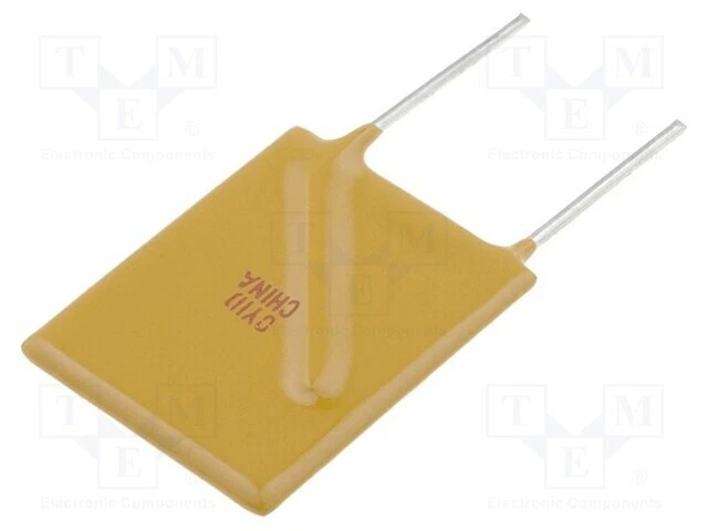 Sécurité: Ptc Polymère 6A 16,5x24,9mm Dimensions de la Grille: 10mm RF2652-000