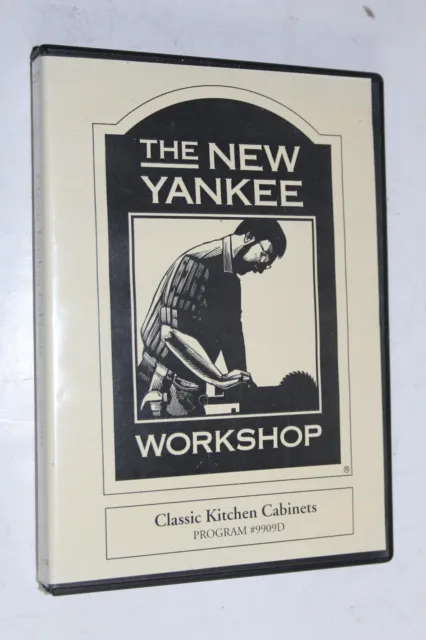 DVD The New Yankee Workshop, gabinetes de cocina clásicos 9909D con inserto de plano