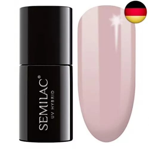 Semilac UV Nagellack Beige Farb 135 Frappe 7 ml UV LED Farblack für