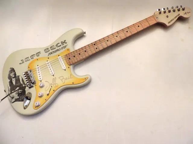 Custom Ddcc Fender Stratocaster Jeff Beck Tribute Hand Engraved Pre Order Guitar