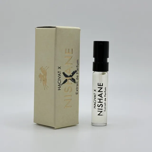 Nishane Hacivat X Extrait de parfum Sample Spray 2 ml/.07 fl. oz. New in box!