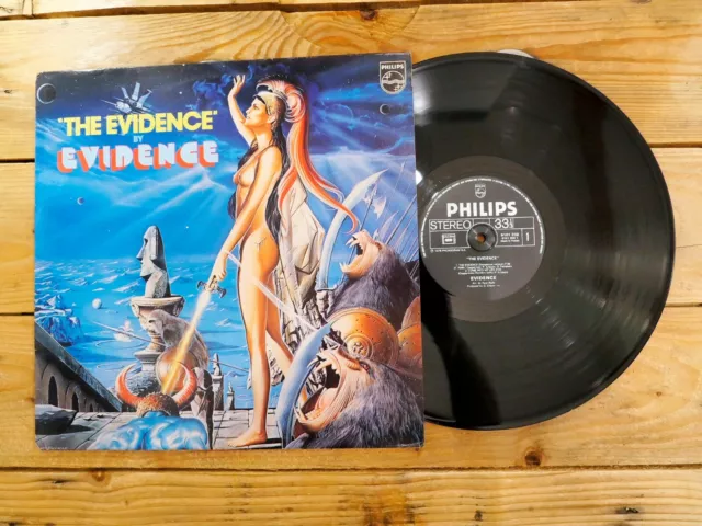 Evidence The Evidence Lp 33T Vinyle Ex Cover Ex Original 1978