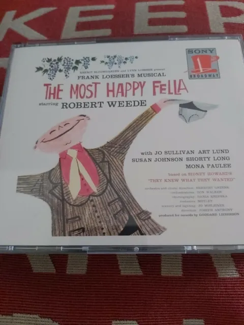 Original Cast Recording - Most Happy Fella ... - Original Cast Recording CD TCVG