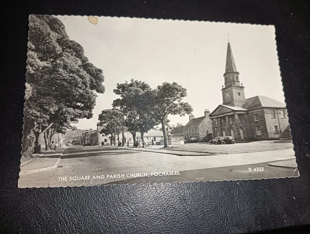 The Square & Parish Church, FOCHABERS, Morayshire RP