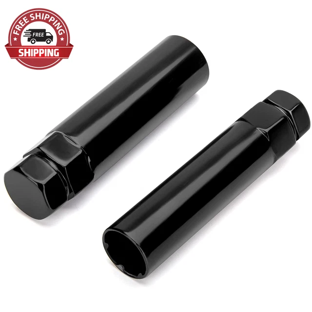 2 Piece 6 Spline & 7 Spline Lug Nut Key for Wrench, Aftermarket Lugnuts Socket R