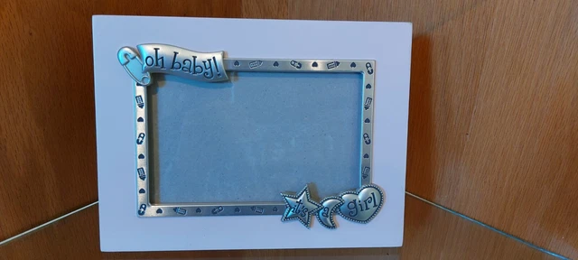 ⭐Oh Baby - “It’s A Girl” Malden 4x6 Frame-Lt. Pink
