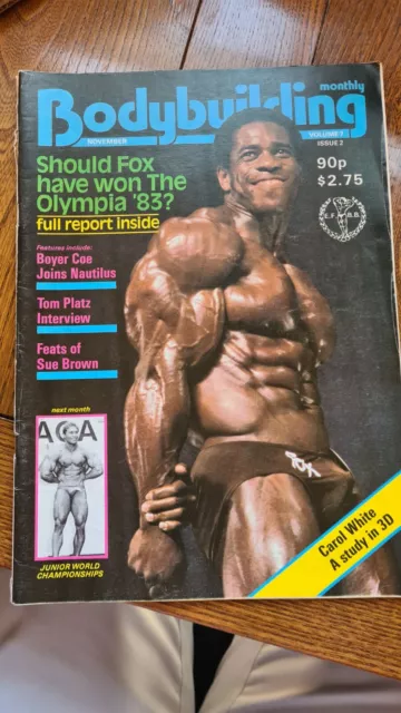 Bodybuilding Monthly Magazine Vol 7 Issue 2 November 1983