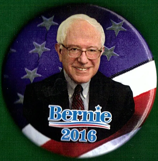 2016 Bernie Sanders 2.25" / "N.G. Slater" Presidential Campaign Button(Pin03)
