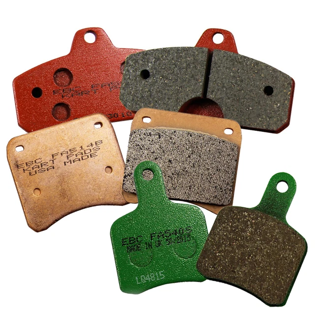 EBC Brakes Pastiglie Freno Rosso (Hard Compound) per CRG, Anteriore/Posteriore 2005 On