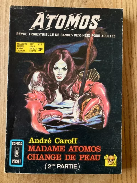 ATOMOS TRIMESTRIEL NUMERO 17 EDIT AREDIT  novembre  1972