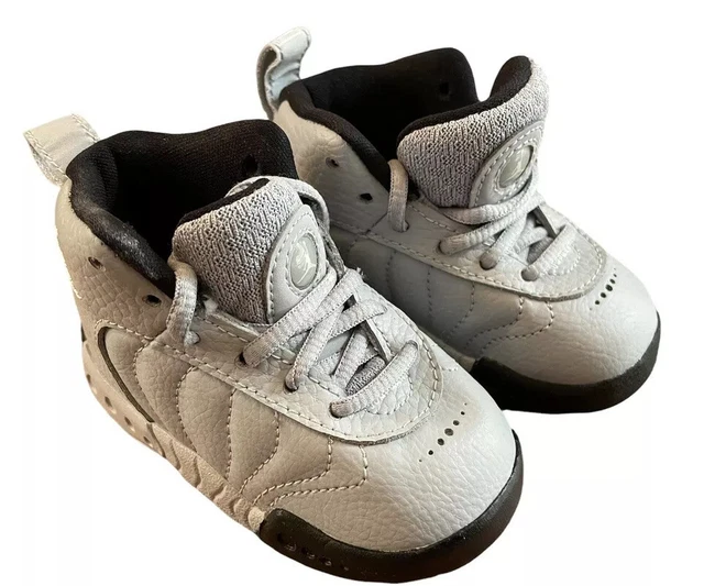 Jordan Jumpman Pro BT 909418 004 Wolf Gray & Black Shoes Sneakers Toddler Baby