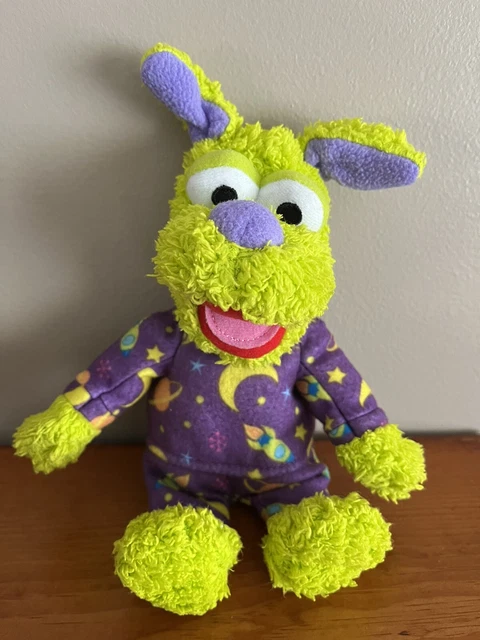 Jim Henson's Pajanimals Apollo Green Plush Stuffed Animal Sprout Muppet 2012