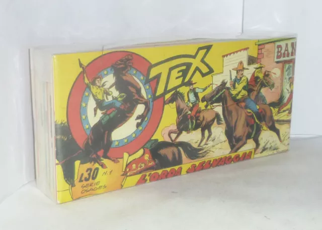 Tex - Serie Xxxii (Osages) Sequenza Completa 1-15 - Ristampe Anastatiche Nuove