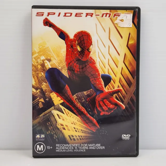 Spider-Man DVD Movie 2002 Tobey Maguire Kirsten Dunst Action Marvel Reg 4