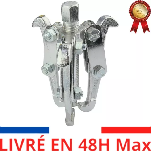 Extracteur de roulement à Billes Auto serrant 4'' 100mm - séparateur à 3 Griffes