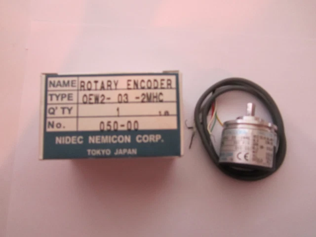 NIDEC NEMICON 0EW2-03--2MHC 050-00 Rotary Encoder Unused $200.00 ...