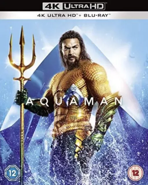 Aquaman (Slipcover, 4K Ultra HD + Blu-ray, 2019, 2-Disc Set) DC