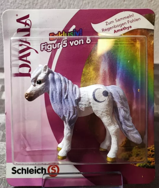 Schleich Bayala Regenbogen Fohlen Amethya - Sonderedition 82910 - neu OVP 