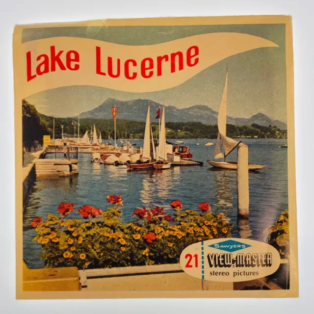 View Master packet C134 Lake Lucerne S6b Belgian made