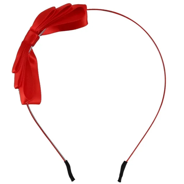 Fascia per capelli fiocco morbida elastica fascia per capelli accessori per bambini annuncio B2Q8