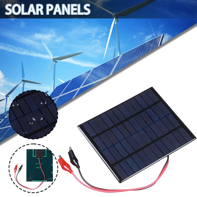 20W Solar Panel Kit Power Trickle Battery Charger Maintainer 12V for Boat RV Car