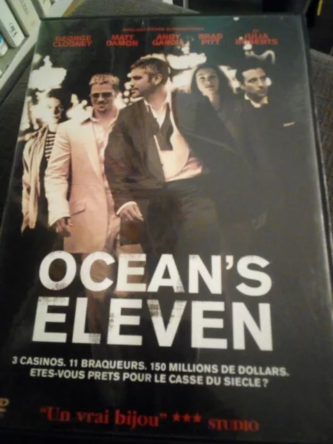 DVD OCEAN'S ELEVEN 11 (Brad Pitt George Clooney Matt Damon Andy Garcia Julia...