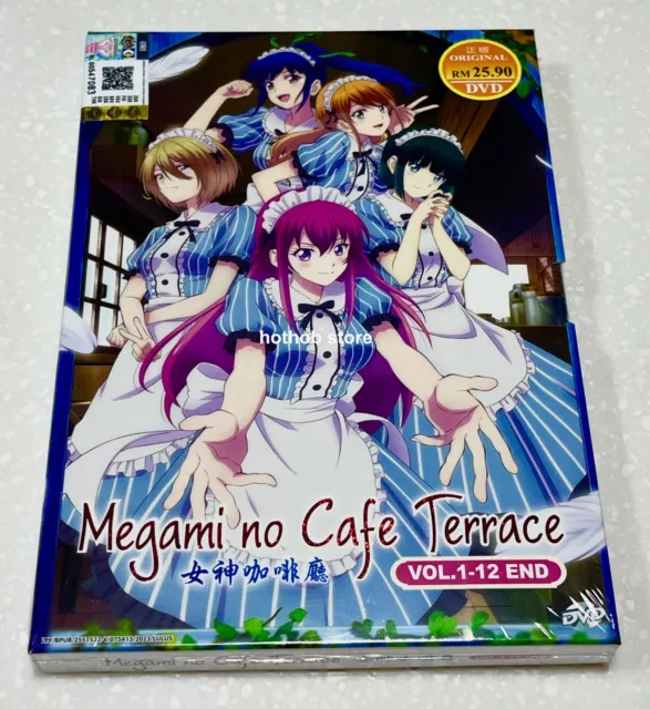 The Café Terrace and Its Goddesses Blu-Ray/DVD Volumes 1-5 Illustrations :  r/GoddessCafeTerrace