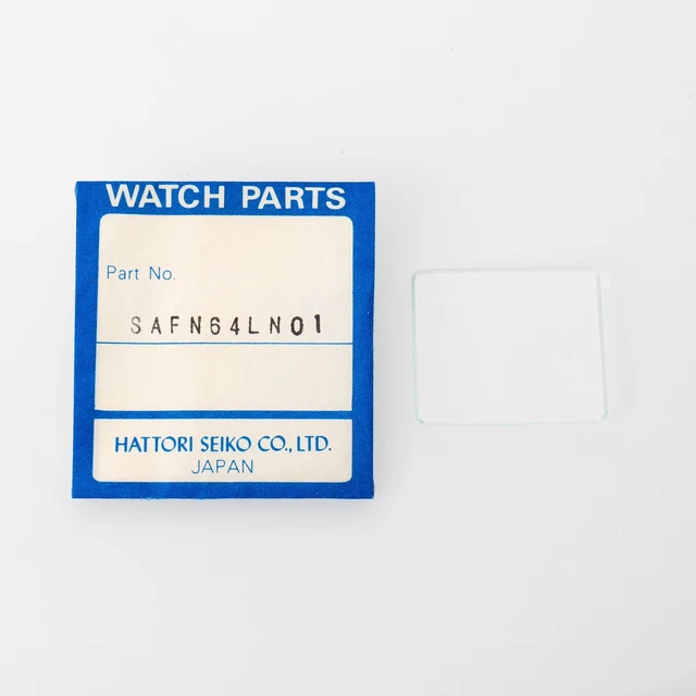 NOS SEIKO WATCH Crystal Part SAFN64LN01 Replacement Brand New Old Stock