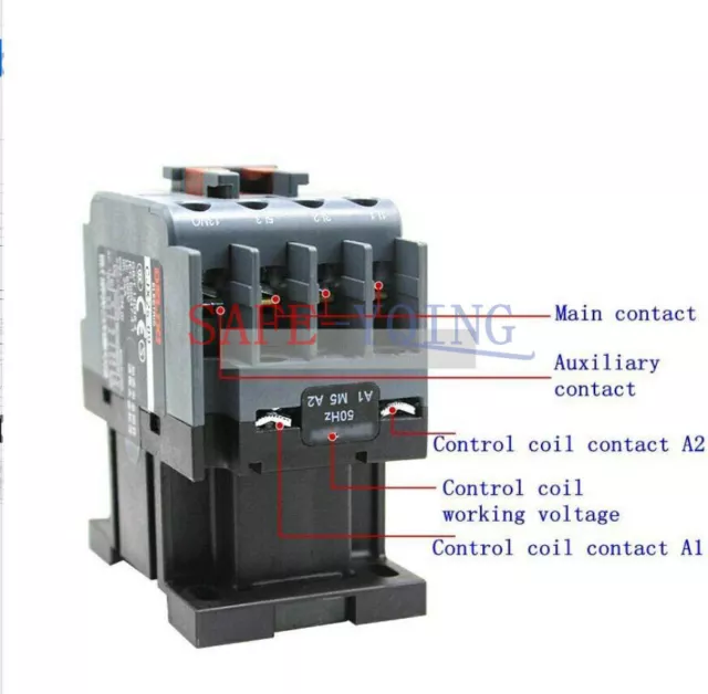 New 1PC DELIXI 1NO 3-pole CJX2s-1810 AC220V AC contactor