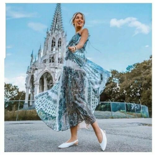 Vestito on sale turchese zara
