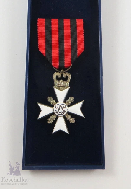 Belgien, Orden, Verdienstkreuz aus Silber, Original (5340EB)